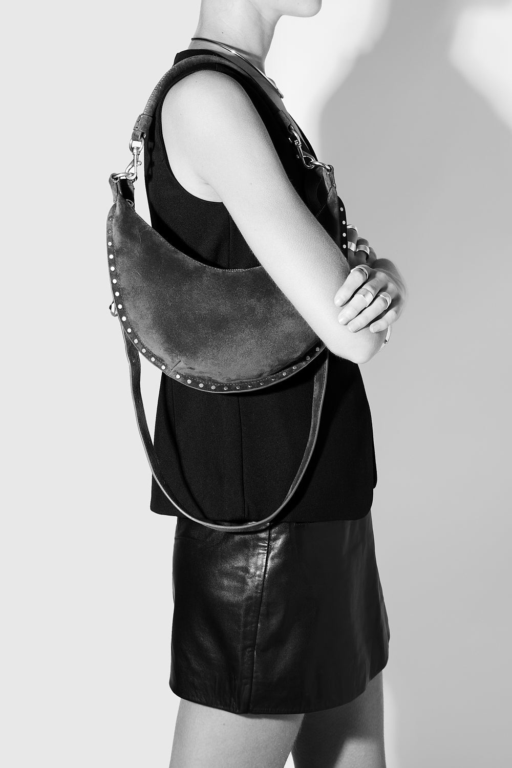 Darren Small Crescent Crossbody